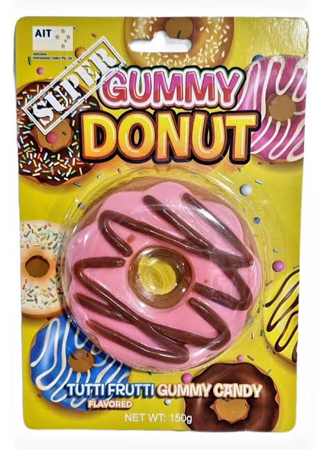 Super Gummy Donut - Tutti Frutti