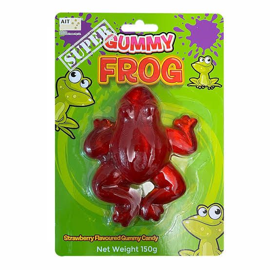 Super Gummy Frog - Strawberry