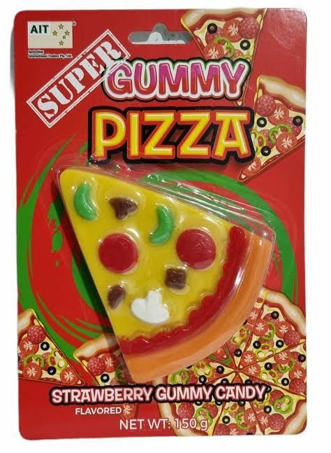 Super Gummy Pizza - Strawberry