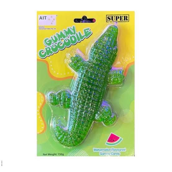 Super Gummy Crocodile - Watermelon
