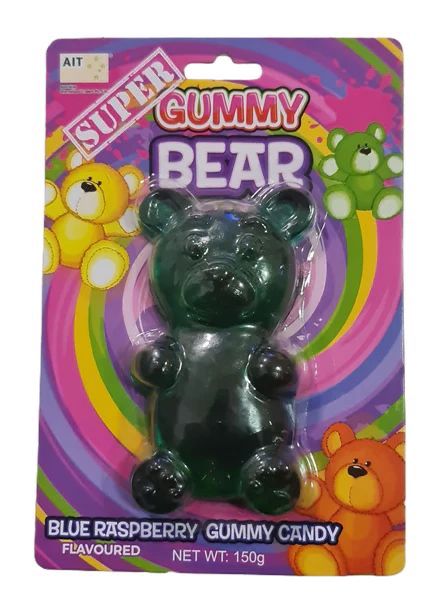 Super Gummy Bear - Blue Raspberry