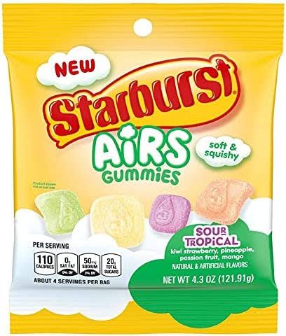 Starburst Air Gummies - Sour Tropical