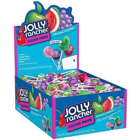 Jolly Rancher - Filled pops